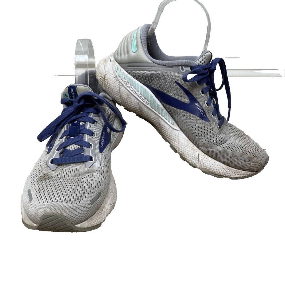 Brooks‎ Adrenaline GTS 22 Running Shoes Womens 8 Gray Athletic Sports Sneakers